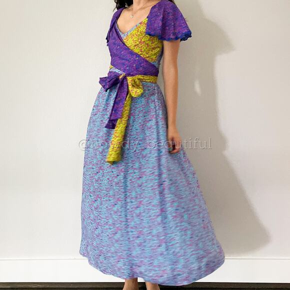 Tanya Taylor Tiegan Midi Dress Confetti Size 0 - Picture 3 of 10